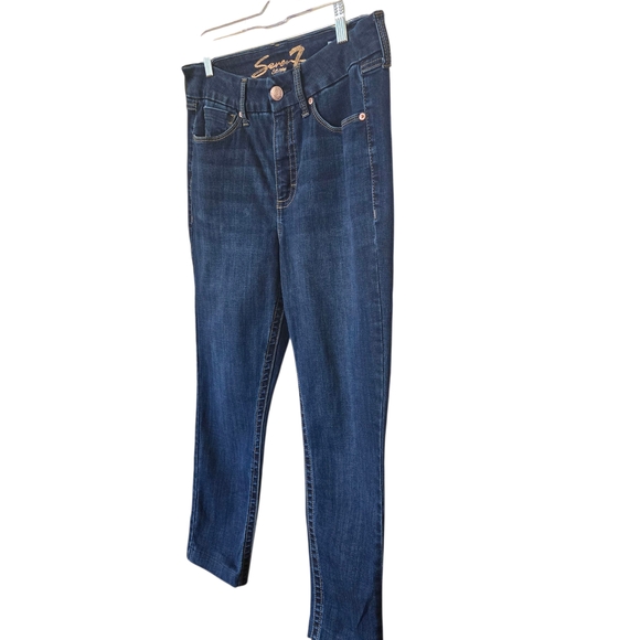 Seven7 Women's Blue Jeans - Picture 5 of 13